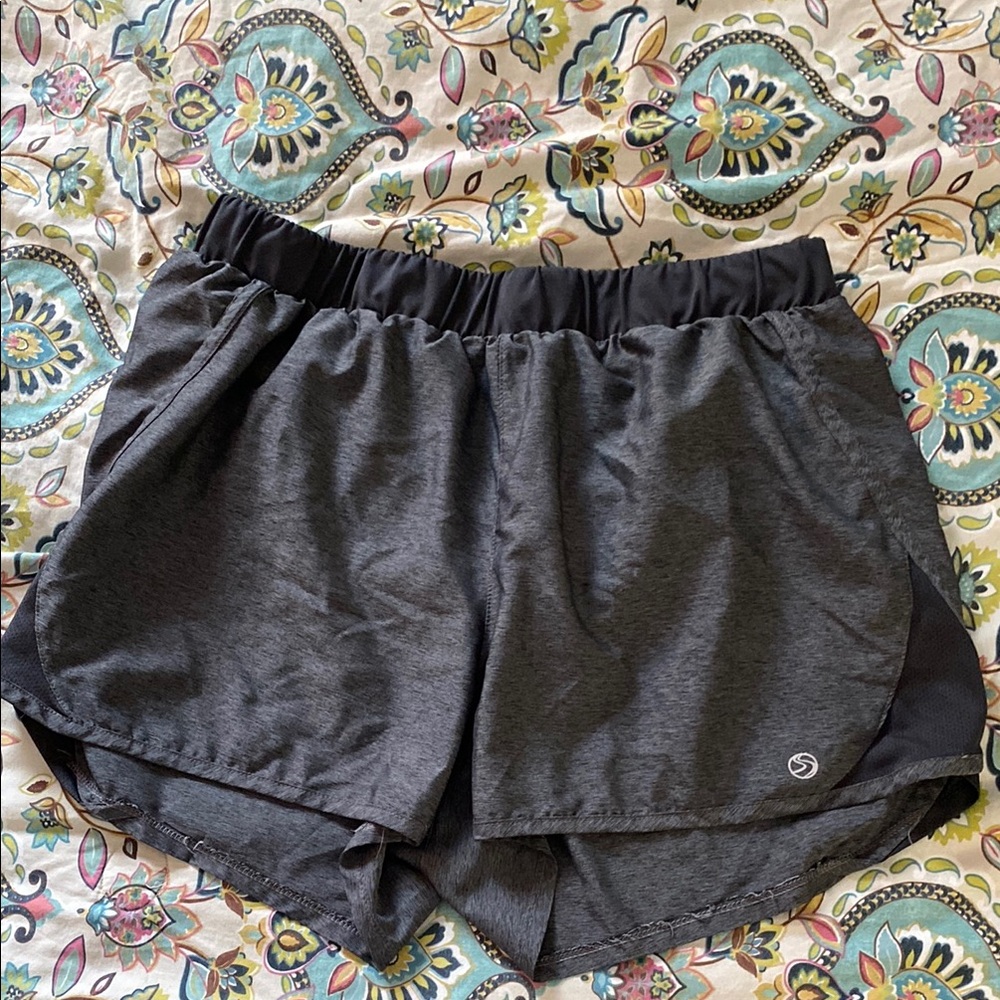 Women's Gray Athletic Shorts